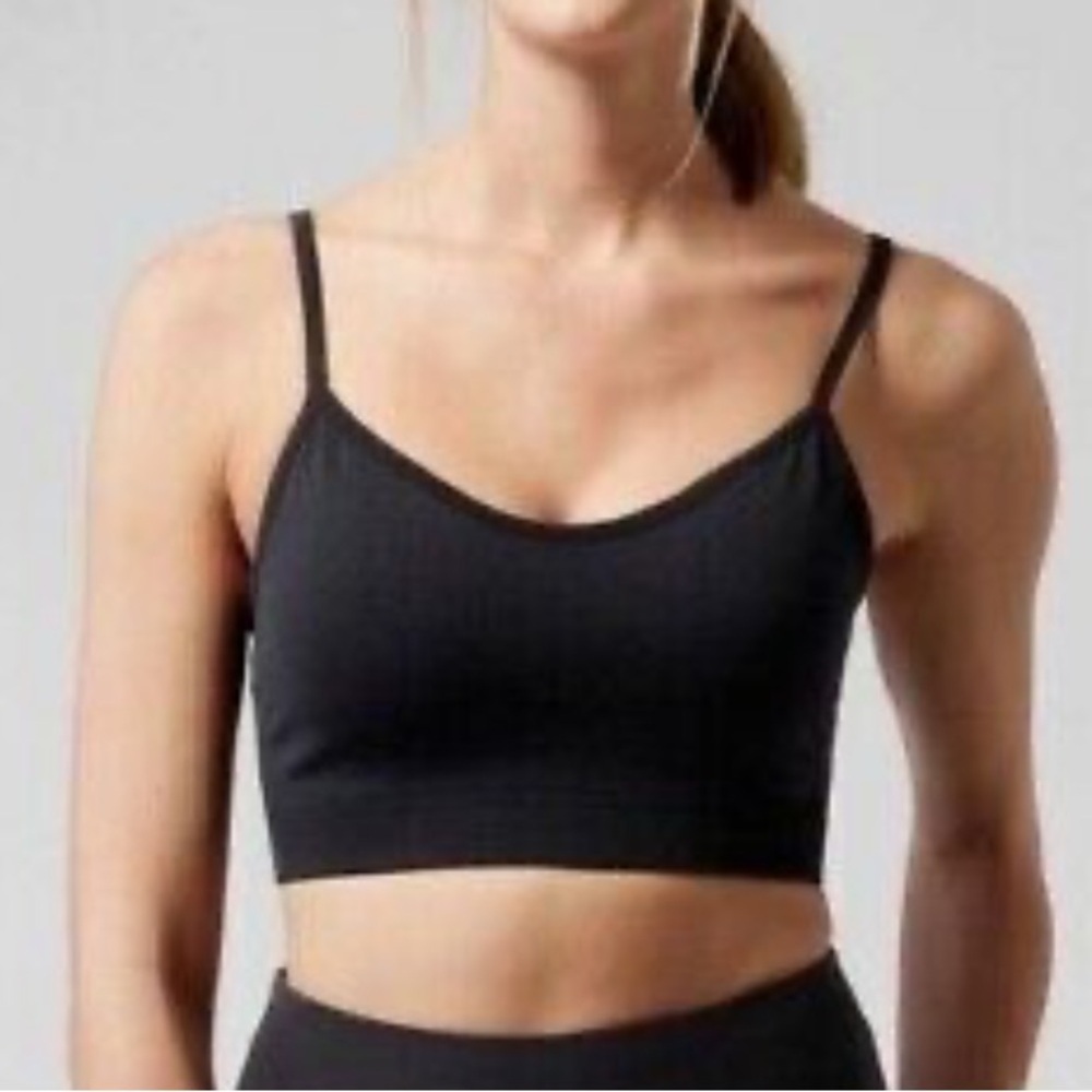NEW ATHLETA Renew Bra XL D - DD‎ Black #988522 Sports Athletic Bra